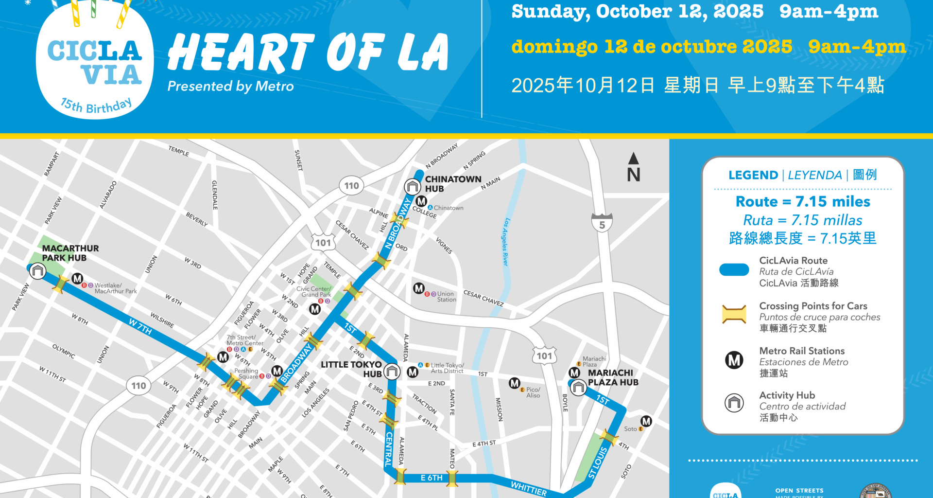 Friday Briefs: Metro Ridership, CicLAvia, and More