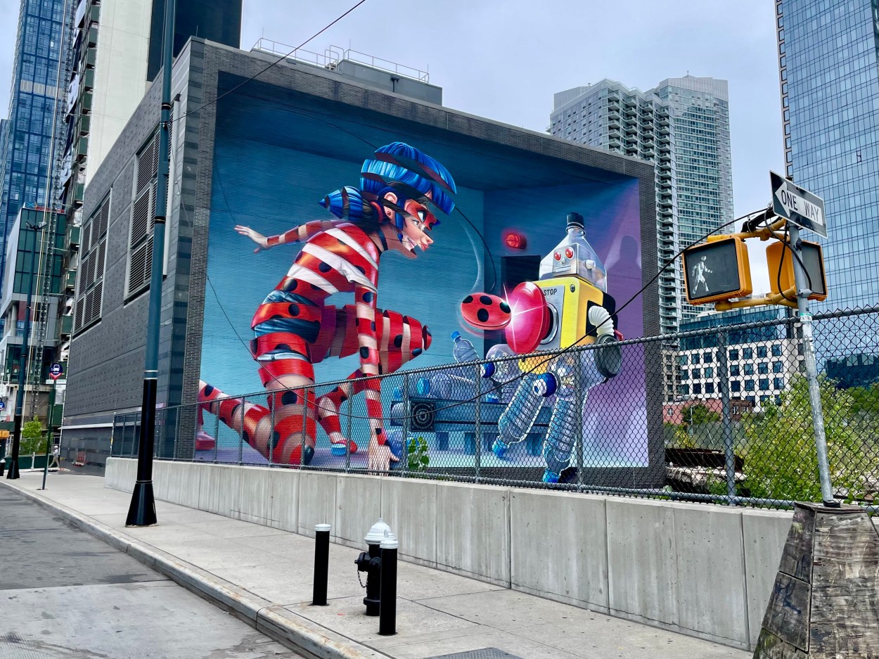 Mural by Dutch artist Super A