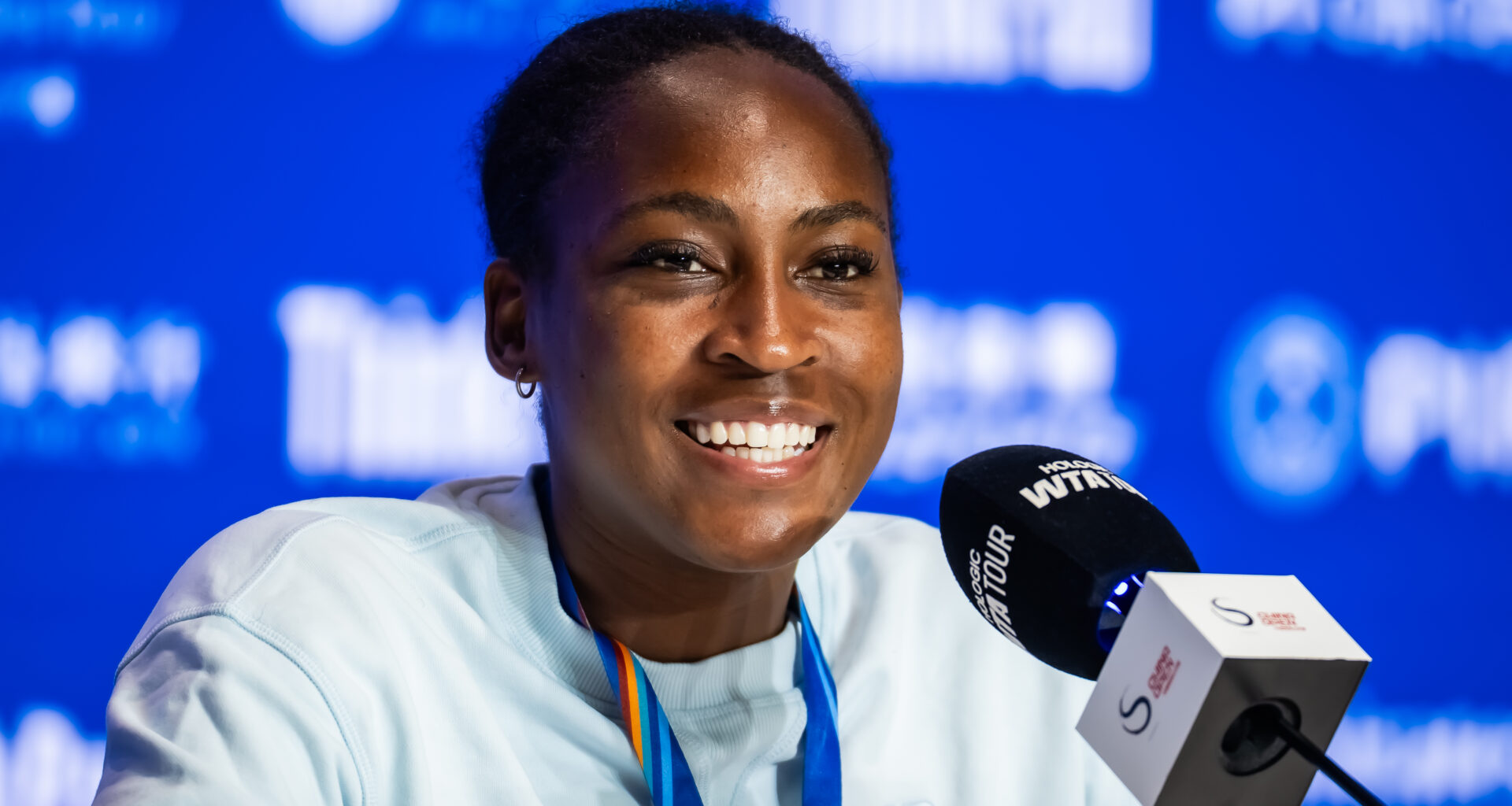 There are diehard Gauff fans, and then there's Hans in Beijing