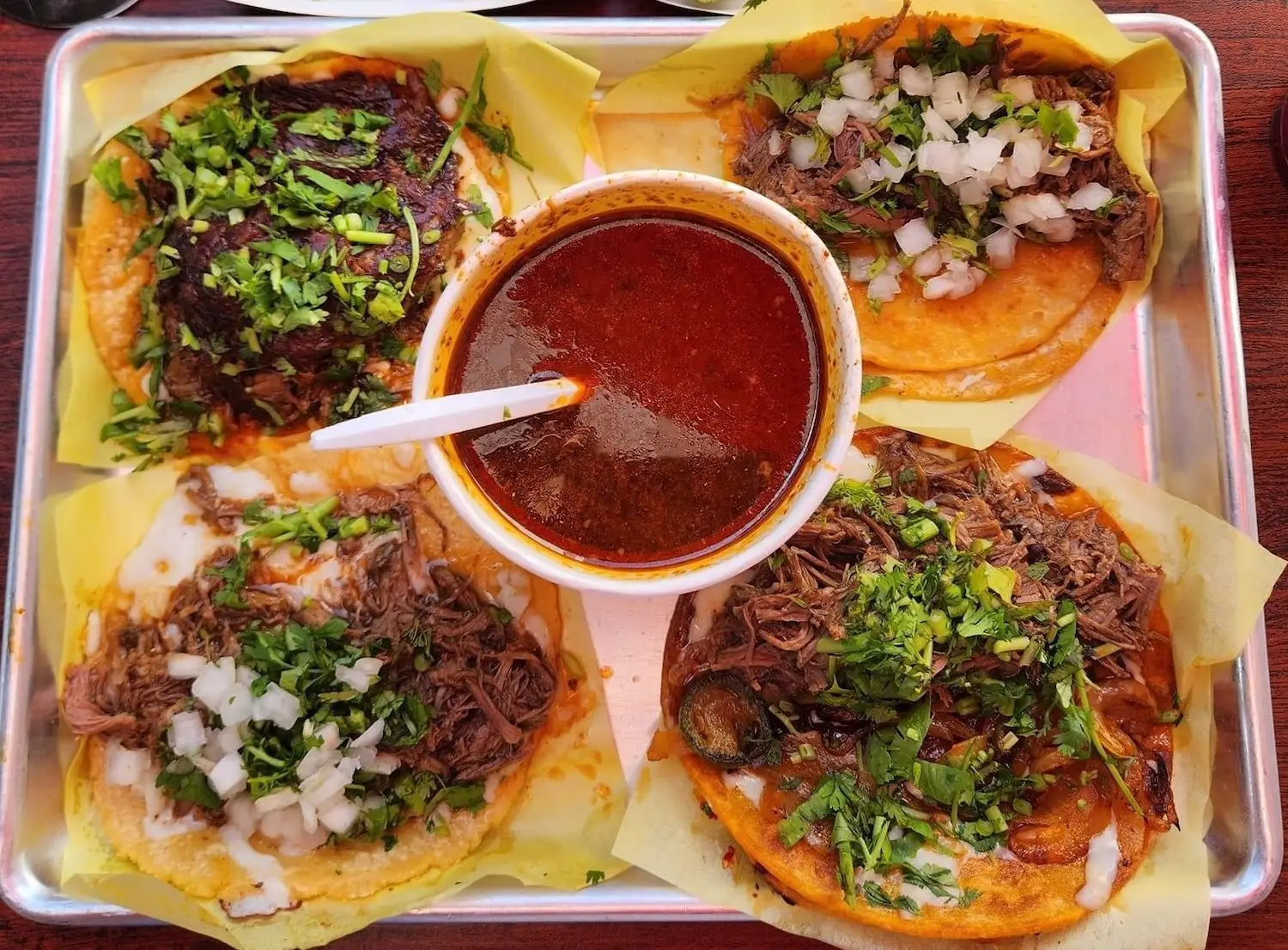 San Diego's best tacos including Ed Fernandez Restaurant Birrieria in Imperial Beach