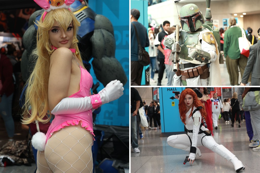 Celebrities and cosplayers take part in New York Comic Con 2025