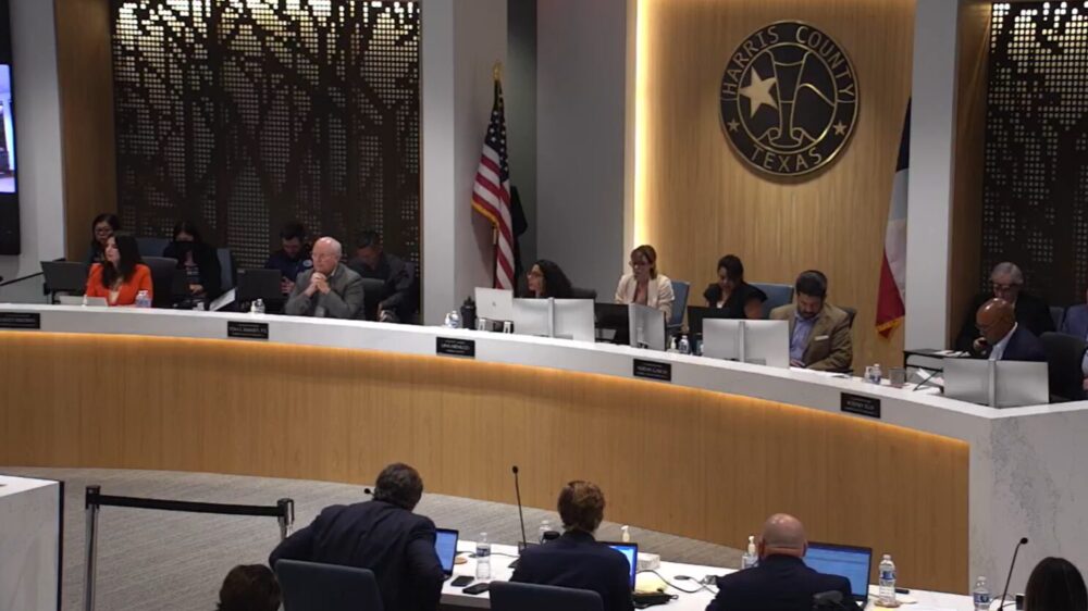 Harris County Commissioners Court, August 15, 2024.