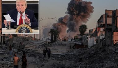 Trump announces Israel and Hamas signed off on phase one of Gaza peace plan