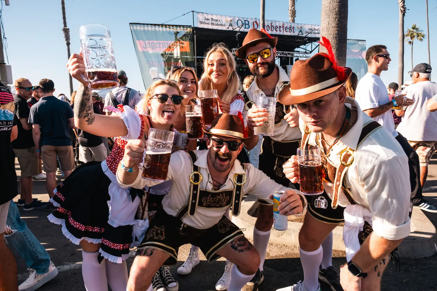 Things to do in San Diego this weekend October 8-12, 2025 featuring the OB Oktoberfest in Ocean Beach