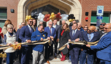 Officials cut the ribbon on Bayonne vocational school named after county executive