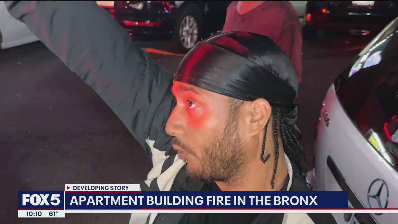Good Samaritans rescue children trapped in Bronx apartment fire that injured 12