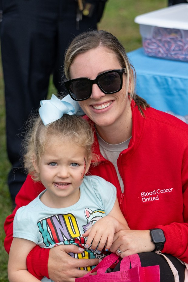 Katie’s family came out to support the run (Jon Clark)