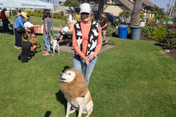 Tracy Wiggins with Rufus (Jon Clark)