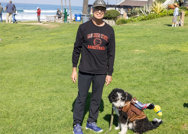 Chuck Helsel with Ozzy (Jon Clark)