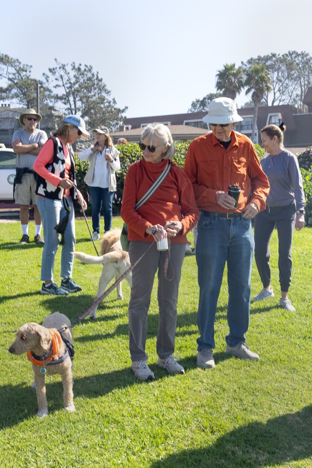 Nan and Mike Criqui with dog Torrey (Jon Clark)