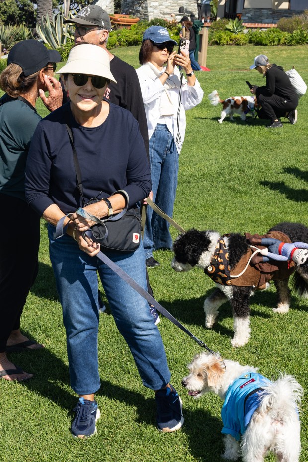 Maggie Allen with Hunter (Jon Clark)