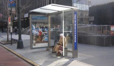 Take a seat! Thousands of NYC bus stops to get outfitted with new benches or leaning bars