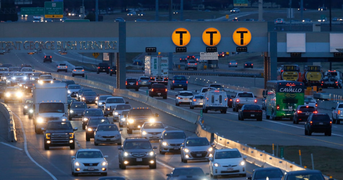 Multiple closures ahead on Dallas-area toll roads this weekend