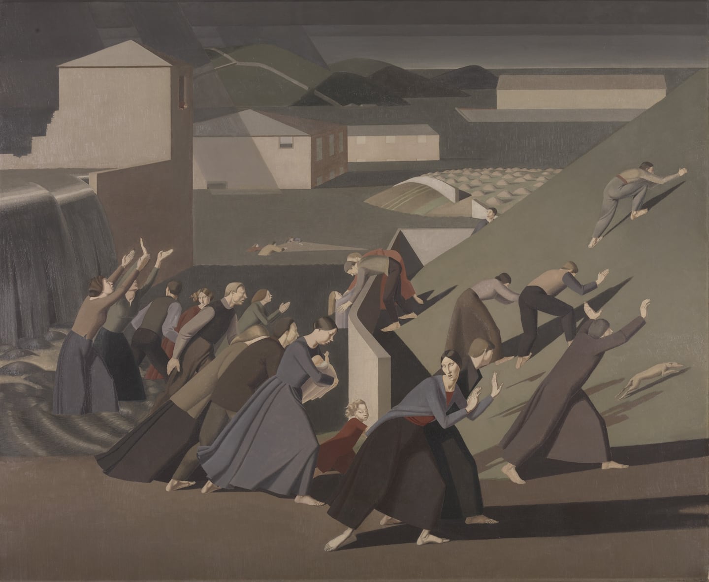 Winifred Knights, "The Deluge," 1920s. Tate. Included in the Clark Art Institute's recent "A Room of Her Own: Women Artists in Britain, 1875–1945."