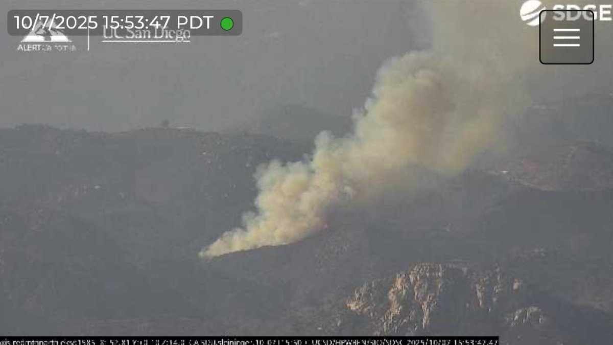 Brush fire sparks in far North County – NBC 7 San Diego