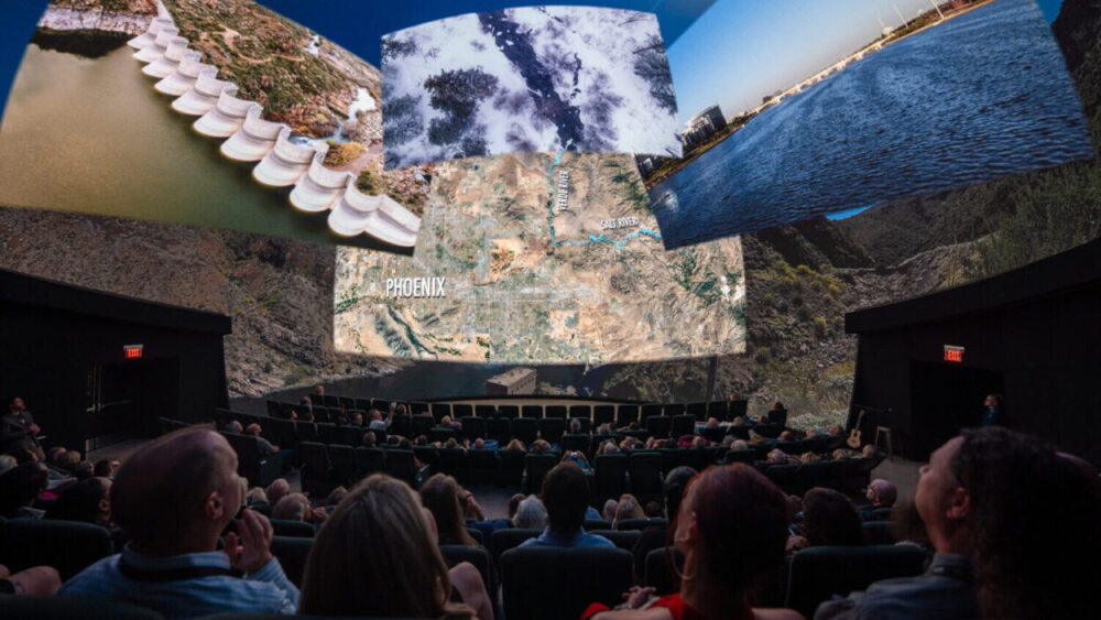 The Arizona Science Center recently completed construction on the Dorrance DOME and it is now open ...