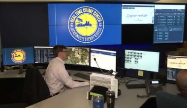 Jacksonville to receive $730K from FDLE for JSO Real-Time Crime Center cameras
