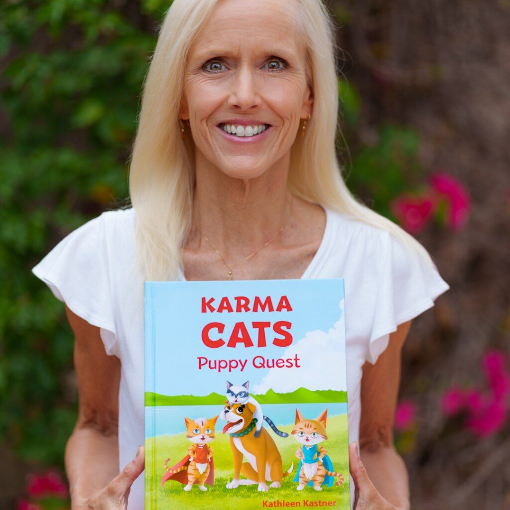 Encinitas children’s book author launches ‘Karma Cats Puppy Quest’ – San Diego Union-Tribune