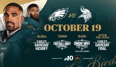 How to watch pregame, postgame coverage – NBC10 Philadelphia