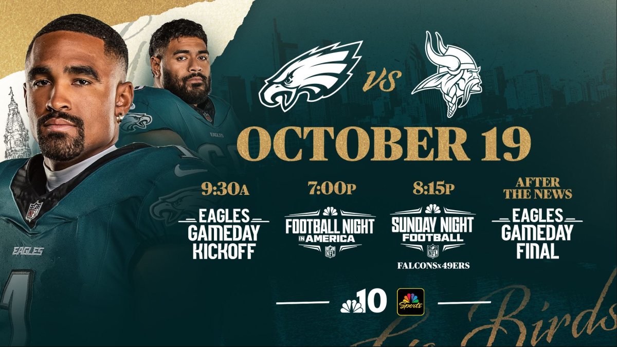 How to watch pregame, postgame coverage – NBC10 Philadelphia