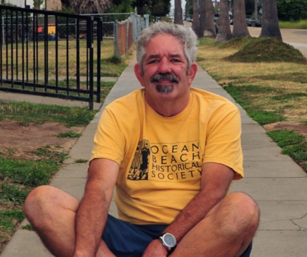 Eric DuVall, president of the Ocean Beach Historical Society, is the winner of a Culture Keeper Award from the Save Our Heritage Organisation. (SOHO)