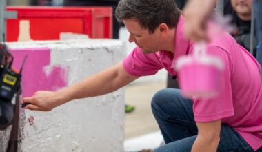 Erik Jones Supports Breast Cancer Awareness Through the Window of Hope Program at Charlotte Motor Speedway ROVAL™ - Catchfence