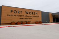 The Fort Worth ISD administration building pictured, Tuesday, Feb. 4, 2025, in Fort Worth.