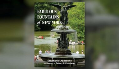 Local author talks new book on the city's fountains
