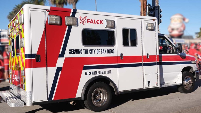 Falck San Diego is the new ambulance provider for San Diego. Photo by Chris Stone