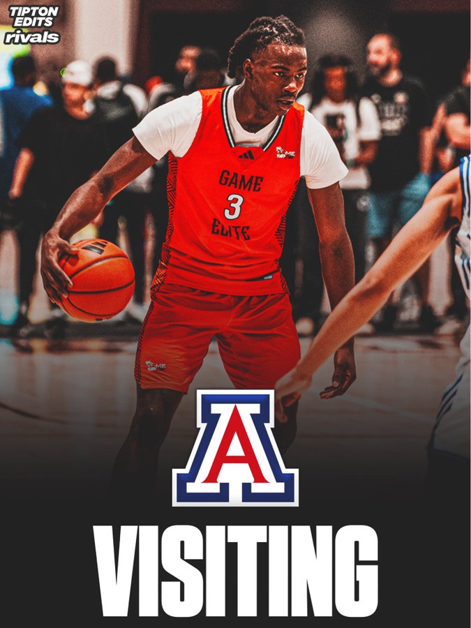 Five-star guard Caleb Holt has 'magnificent' visit to Arizona