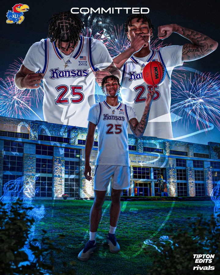 Four-star center Davion Adkins commits to Kansas