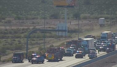 The eastbound lanes of Interstate 10 reopened after a crash west of Phoenix on Friday afternoon, au...