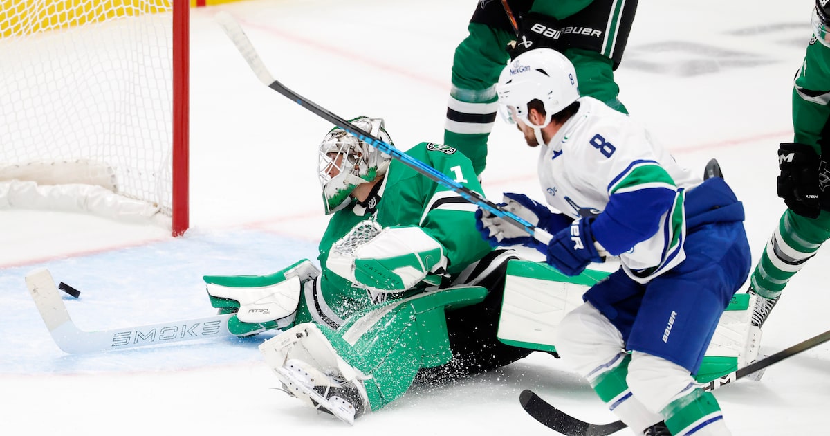 Nightmare second period dooms Dallas Stars vs. Vancouver Canucks in first loss of season
