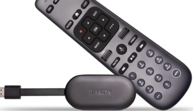 DirecTV's Gemini Air streaming stick and remote.