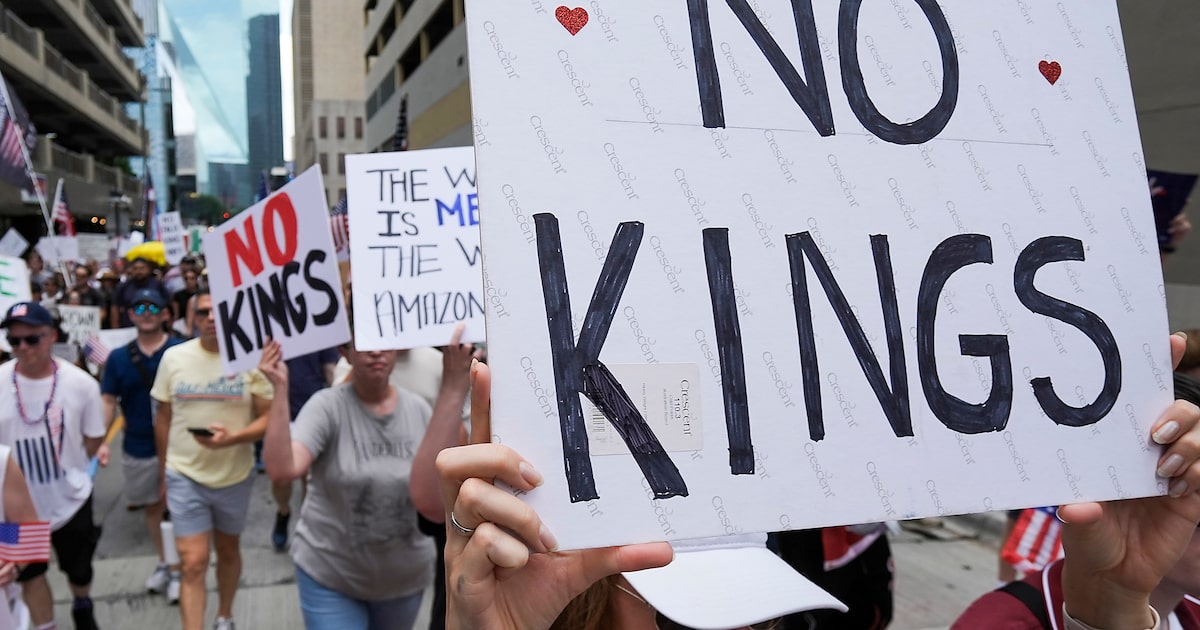 Live coverage: Dallas ‘No Kings’ protest
