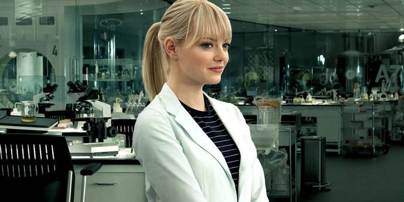 Emma Stone stars as Gwen Stacy in The Amazing Spider-Man