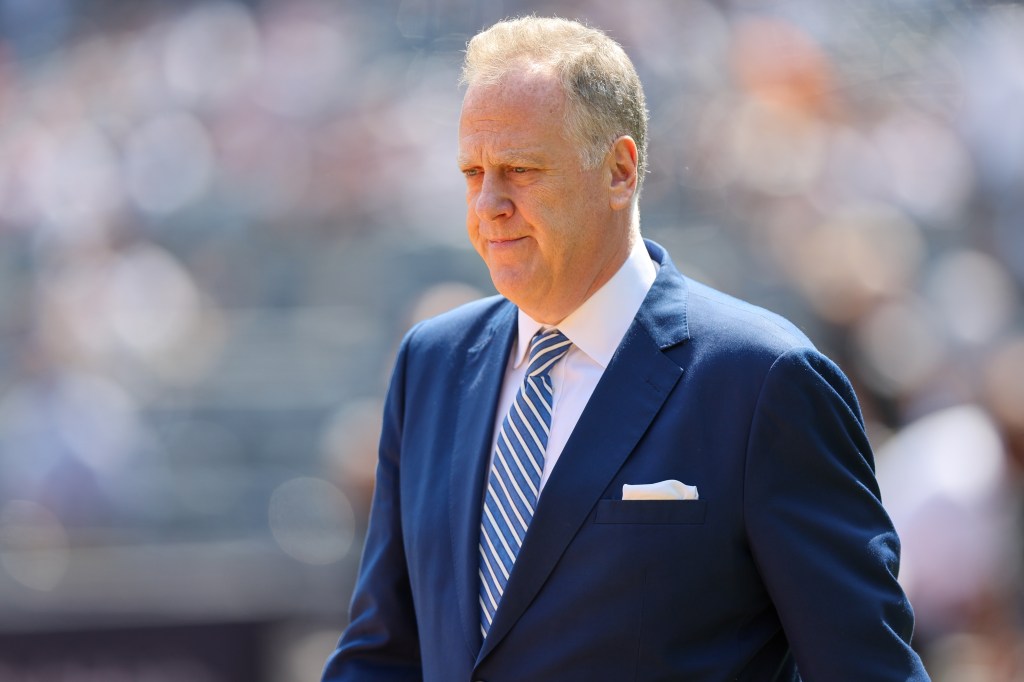 Michael Kay during the New York Yankees Old Timers Day on August 24, 2024 at Yankee Stadium in the Bronx, New York.