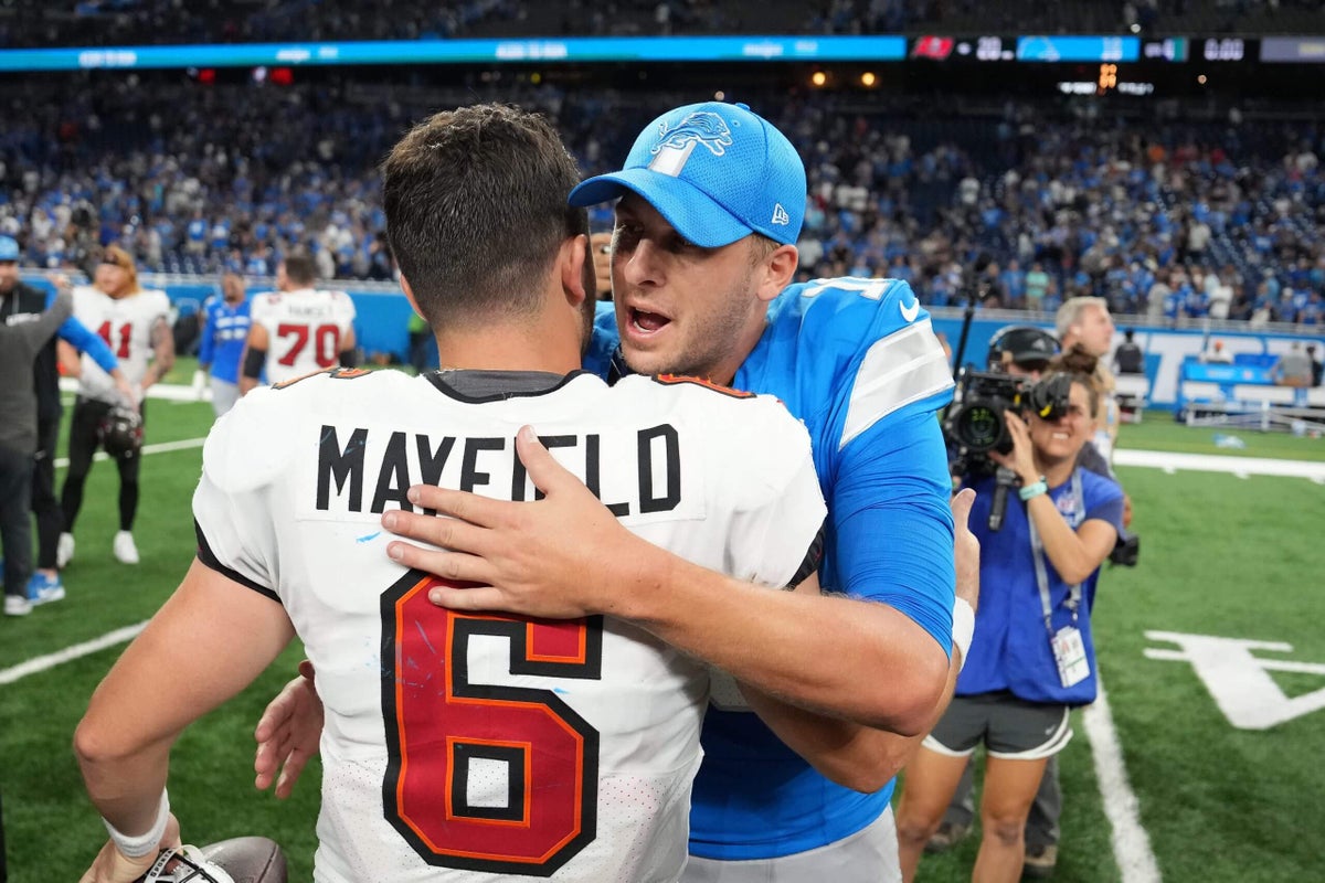 Jared Goff-Baker Mayfield showdown, Eagles in turmoil lead NFL Week 7 storylines