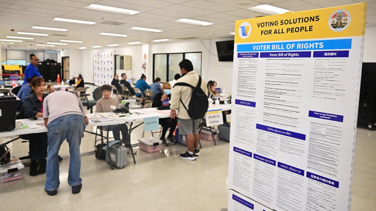 More LA County vote centers to open this weekend – NBC Los Angeles