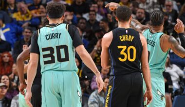 Steph, Seth Curry pull jersey swap at practice as brothers enjoy tenure as Warriors teammates
