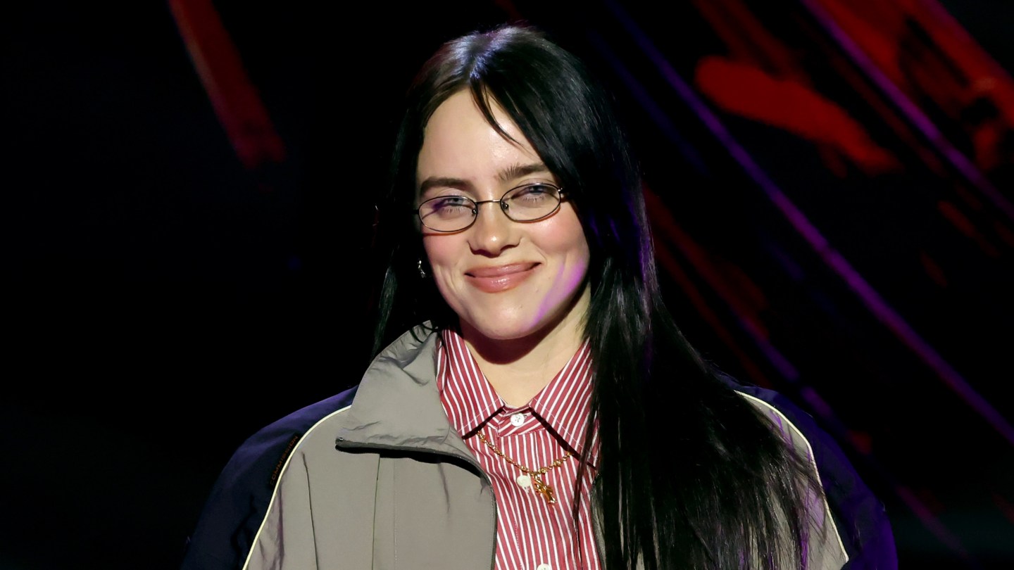 Billie Eilish Debuts Limited Edition Mitchell and Ness NBA Collection