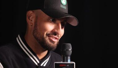 Nick Kyrgios reacts to Daniil Medvedev's latest comments about tennis umpires, 'it's crazy'