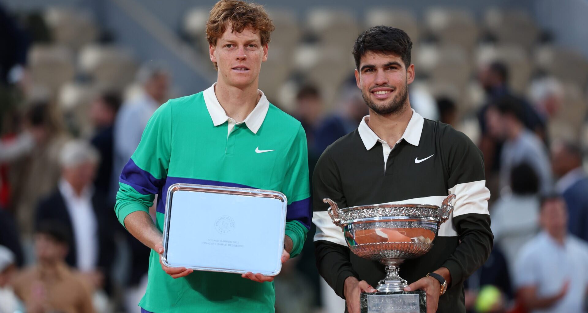Carlos Alcaraz and Jannik Sinner are tipped to break John McEnroe's 'unbelievable' record which he still holds in 2025