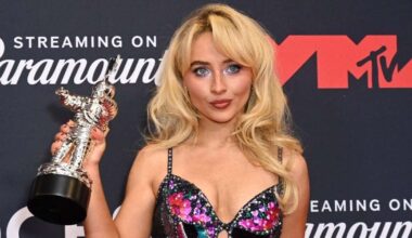 Sabrina Carpenter's Custom Bodysuit Comes With NYC Skyline