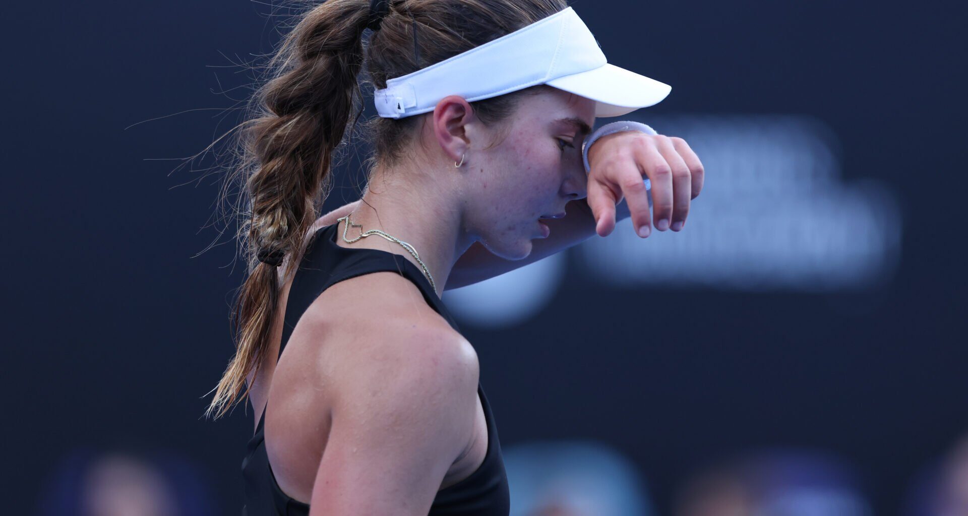 American teenager loses to world number 146 and has still not won a single match since lifting her first WTA title