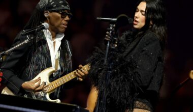 Dua Lipa Brings Out Nile Rodgers to Perform Chic's 'Le Freak' at MSG