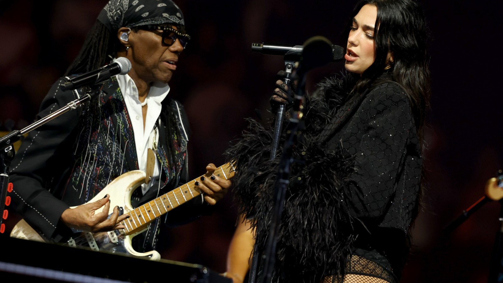 Dua Lipa Brings Out Nile Rodgers to Perform Chic's 'Le Freak' at MSG