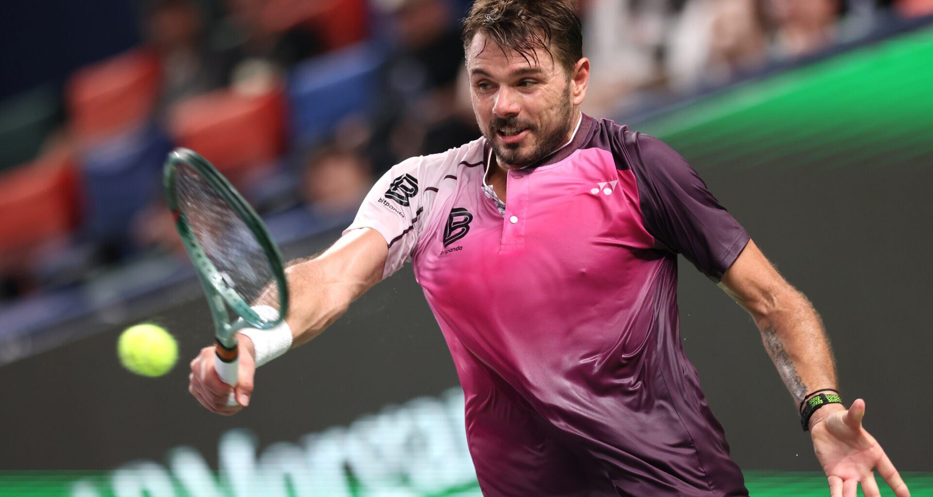 Multiple Grand Slam champion wins his first ATP Tour match since July at the Swiss Indoors