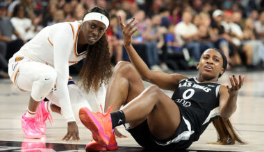 Phoenix Mercury vs. Las Vegas Aces in WNBA Finals...