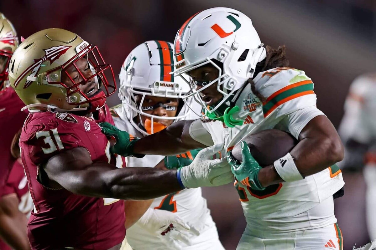 Miami vs. Florida State: Hurricanes skate past in-state rivals after Carson Beck’s hot start